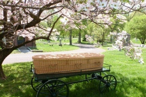 what is a green burial