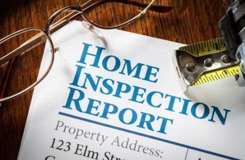 home inspection report