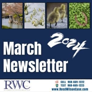 Reed Wilson Case march Newsletter