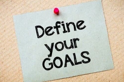 define your goals