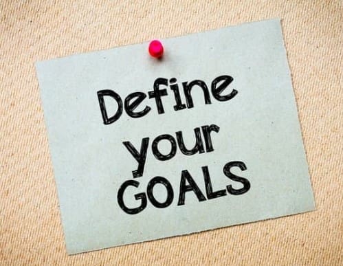 define your goals